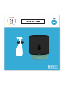 Premier Modulean Shadow Boards - Cleaning Board Wet